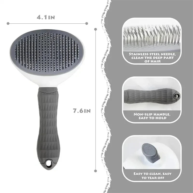 Velmora Self-Cleaning Grooming Brush™