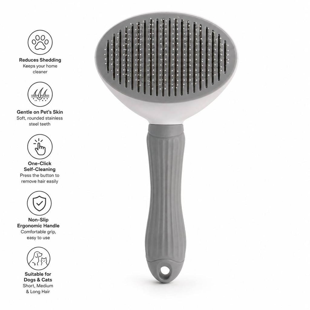 Velmora Self-Cleaning Grooming Brush™