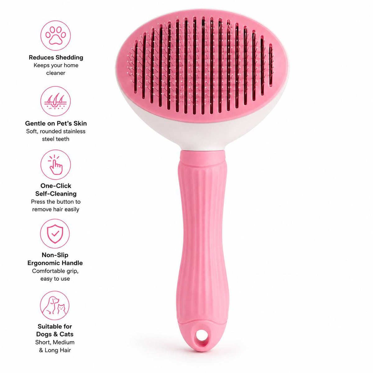 Velmora Self-Cleaning Grooming Brush™