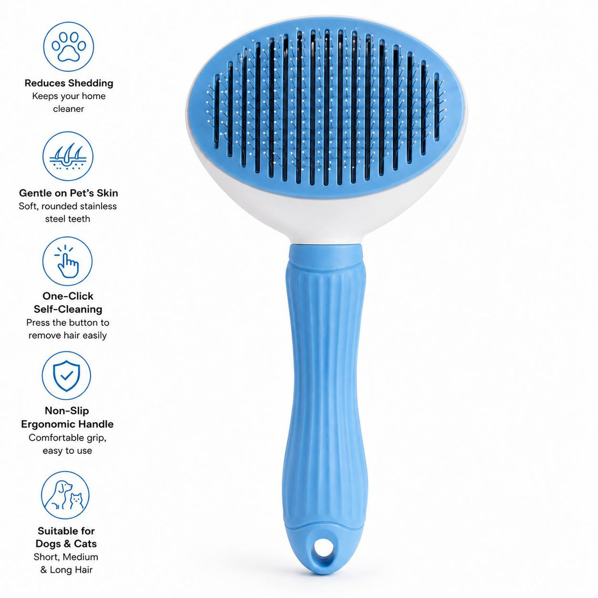 Velmora Self-Cleaning Grooming Brush™