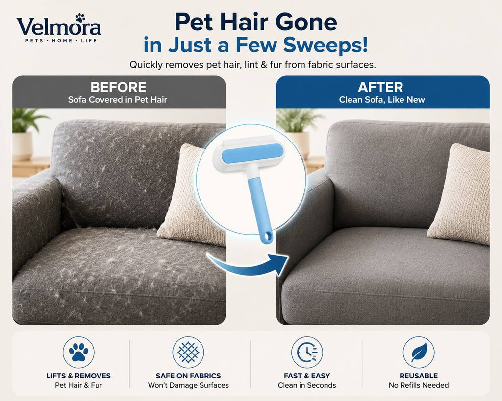 Velmora 4-in-1 Pet Hair Remover™