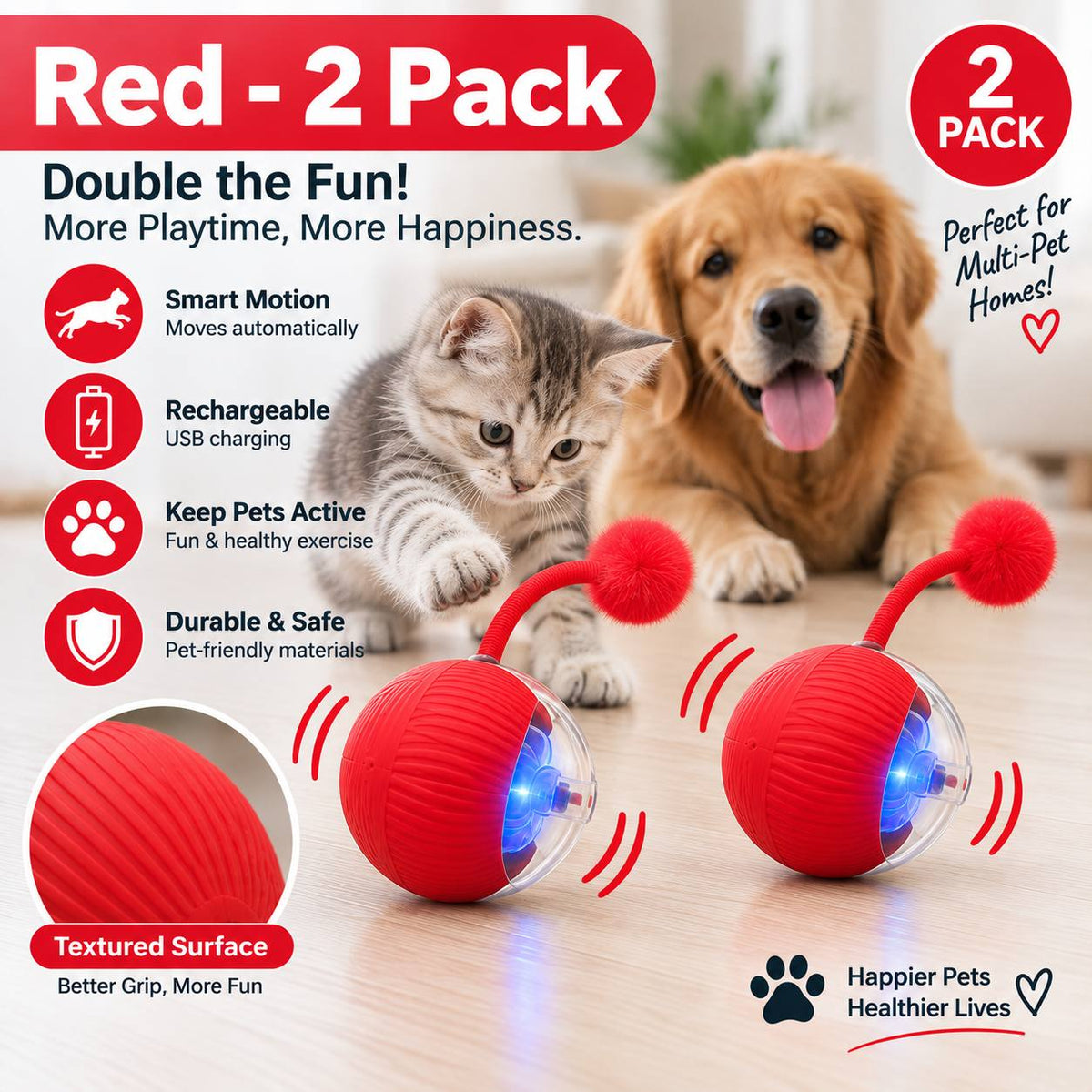 Velmora Smart Interactive Rolling Ball™