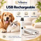 Velmora Quiet LED Pet Nail Grinder™