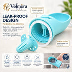 Velmora 2-in-1 Pet Water Bottle™
