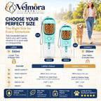 Velmora 2-in-1 Pet Water Bottle™